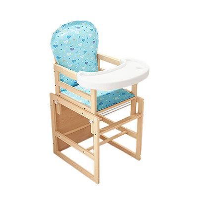 China 2021 modern customizable dining table baby wood feeding chair and foldable umpire chair for sale