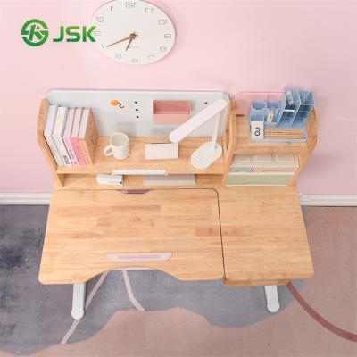 China Kids Active Learning Desk Contemporary Safe Wooden Desk With Large Storage for sale