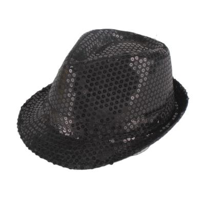 China Eco-friendly durable wholesale circular ribbon sequined simple original multicolor hat accessories both men and women fashion design color material or for sale