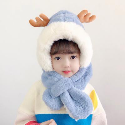 China Christmas autumn and winter children's medium warm boys and girls a hat children's hat for sale