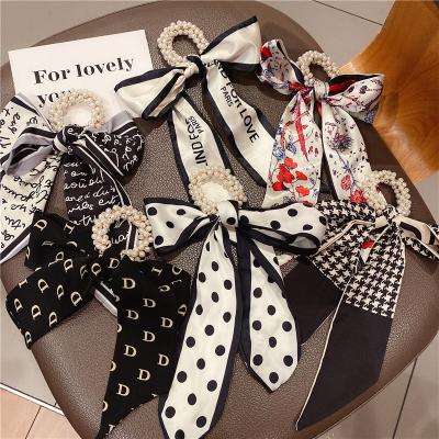 China Japan and South Korea 2021YearinsSummer Hot New Internet Bead Headband Hair Band Elastic Hair Band Hair Band Head Female Hair Tie for sale