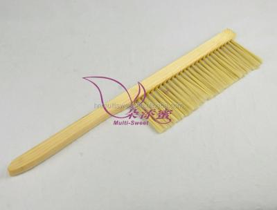 China Beekeeping Equipmet Plant 2 Tiers Fiber Handle Wooden Hive Machines Bee Brush for sale