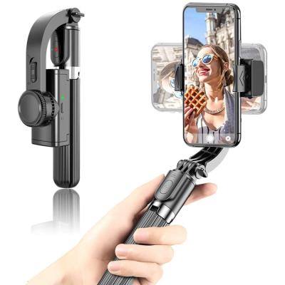 China Wholesale Mobile Phone Handheld Video Disc Stabilizer Mobile Phone Gimbal Vlogging Auto Face Tracking Smartphone Gimbal For Camera for sale