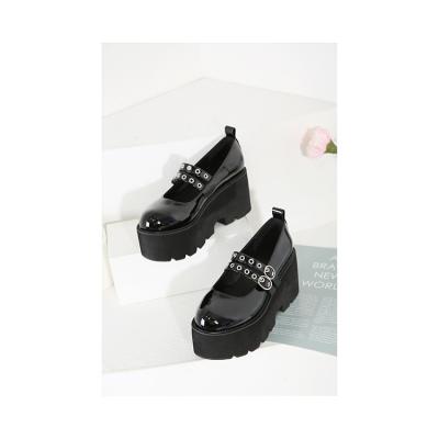 China Fashion Trend China Manufacturer Style Girls High Heels Suit Platform Women Waterproof Shoes for sale