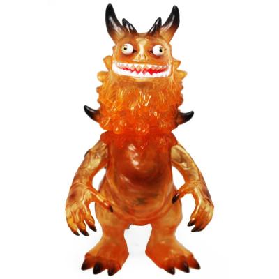 China Cartoon Toy OEM Sofubi Transparent Vinyl Toys Custom Clear PVC Figure Toy for sale