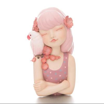 China Resin Toy Factory Resin Sculpture Toy Custom Make Designer Cartoon Figure/OEM for sale