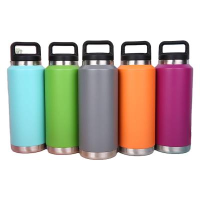 China Sustainable 36oz Insulated Water Bottle Thermal Insulated Sports Vacuum Flask Stainless Steel Water Bottle Flask for sale