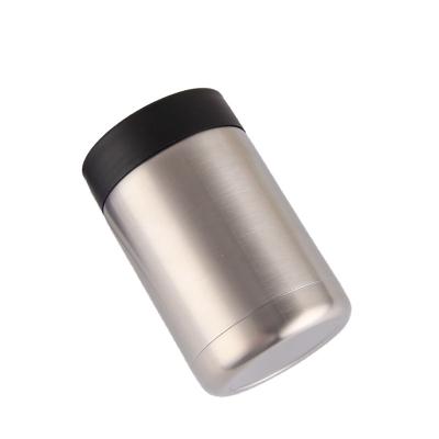 China Sustainable Vacuum Insulated Stainless Steel Portable Outdoor Beer Bottle Can Cooler for sale