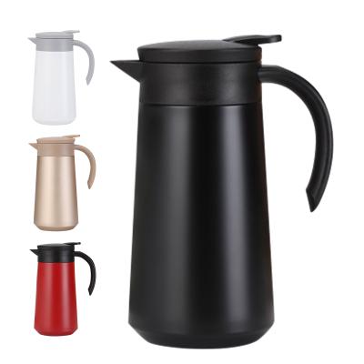 China Sustainable Thermos 800ml Coffee Pot Stainless Steel Vacuum Coffee Mocha Pot for sale