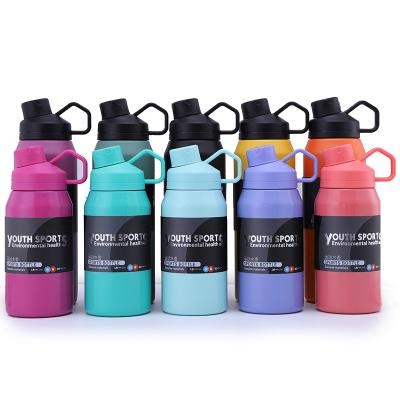 China Sustainable Stainless Steel Double Wall Gym Kettle 32oz1000 Vacuum Sealed Bottle for sale