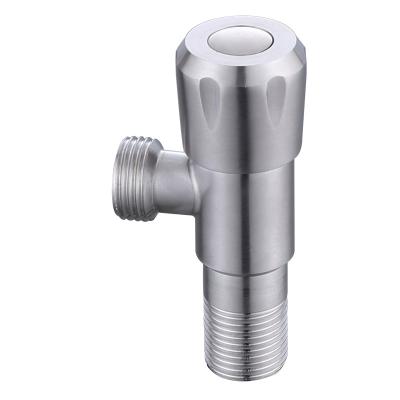 China Modern Toilet 304 Stainless Steel Bathroom Angle Valve Bath Angle Anti-Leaking Ball Valve for sale