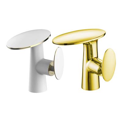 China New Style Cheap High Quality Mushroom Taps Cold Water Bathroom Wash Face Basin Faucet Metered Hot Mixer Tap for sale