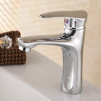 China Metered Faucets Wholesale High Quality Single Handle Bathroom Wash Hand Basin Faucet Mixer for sale