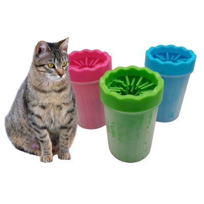 China Sustainable Factory Direct Pet Paw Cleaning Cup  dog cleaning and grooming pet supplies out and about paw washing cups for sale