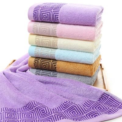 China Thickened Absorbent 35*75cm Towels for Gift Home Hotel Hot Cotton Face Bath Towel Set for sale