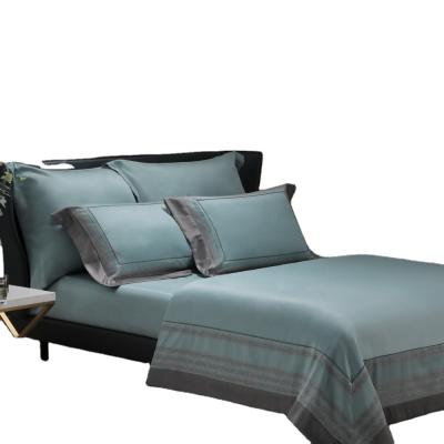 Cina Set di lenzuola da letto di cotone di lusso Oeko-tex Set di lenzuola da letto personalizzato 100% di cotone in vendita