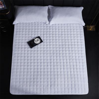 China Quantity 3 pcs Custom Design Protector Mattress Thick Soft Cotton Pad For Bed Cover Set for sale