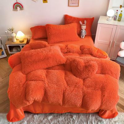 China Polyester llenando King Size Set de mantel de lujo Set de ropa de cama de 1,5m 1,8m 2m Camas en venta