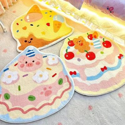 China Customized Logo Rugs Cartoon Children's Rug Child Prayer Pink Room Decor Kids Carpet Small Rugs for Bedroom for sale