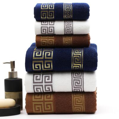 China Custom 32S Rectangle Cotton Bath Towel Shown in High Absorbency for Hotel for sale