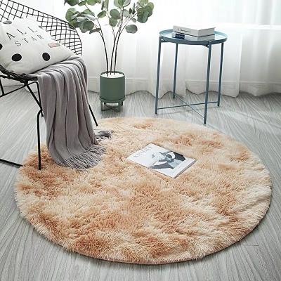 China Home Soft Circle Rugs for Kids Girls Teen Room Living Room Animal Print Pattern for sale