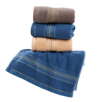 China 100% Cotton Fabric Face Towel 35*75cm Quick Drying Absorbent Towel for Adults 100g-120g for sale