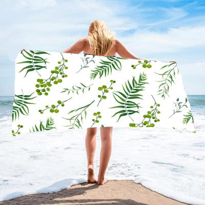 China Customizable Cartoon Printing Beach Towel and Soft Lady Design Ideal for Everyday for sale