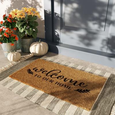 China Custom Barnyard's Rugs Doormats Round and Rectangle Doormat for Customer Requirements for sale