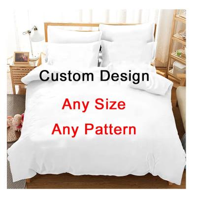 China Personalización 400TC Impresión 3D de ropa de cama de poliéster de algodón en 200 * 200 densidad de tejido en venta