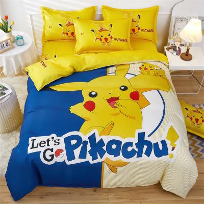 China National Standards Color Fastness Grade Luxury Cartoon Student Dormitory Bedding Sets for sale