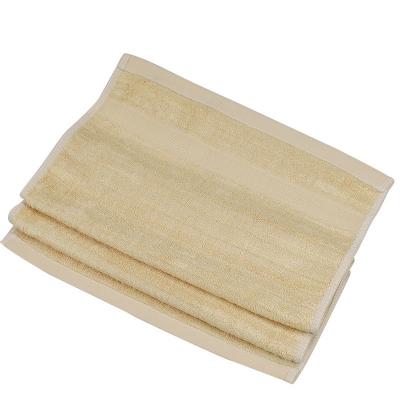 China Environmental Material 1 Pcs Bamboo Terry Towelling Fabric Baby Towel High Grade for sale