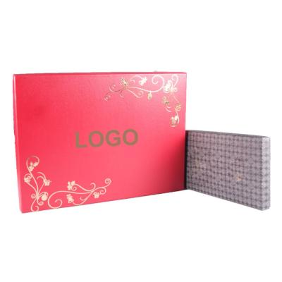 China Custom Size And Design Surprise Two-Pieces Lid Birthday Gift Paper Packaging Box And Link Cardboard 40x25x6cm for sale