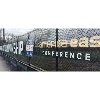 China Health Care Institutes Polyester Vinyl Cloth Logo Print Advertising Fence Mesh Banner For Promotion for sale