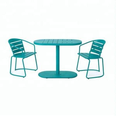 China Eco-freindly Monica Outdoor Finished Iron Bistro Set for sale