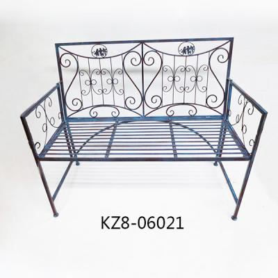 China Durable Metal Bench Outdoor Patio Park Garden Furniture Park Chair Seat for sale