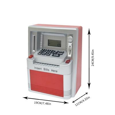 China Save Money Bank QIDAWELL ATM Password Cash Large Capacity Electronic Coin Can Saving Auto Box Cash Money Roll Piggy Bank QDW157 for sale