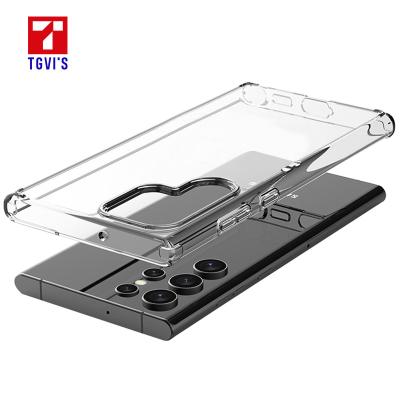 China TGVIS Transparent Shockproof TPU Phone Case For Samsung Galaxy A32 S22 A12 S21 Ultra Cover Phone Case For Iphone Clear Case for sale