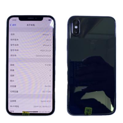 China Original 3G Used Phone Second Hand Refurbished Smart Phones For iPhone X Unlocked for sale