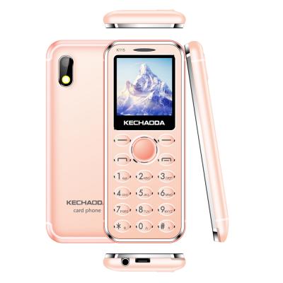 China Build in KECHAODA K115 Flash Thin Card Phone Small Mobile Phone for sale