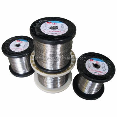 China High chromium resistance 80 nikrothal nickel flat nickel wire for sale