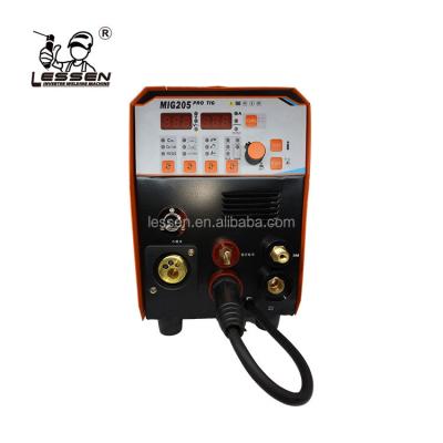 China Qingdao Hotels Decline Professional MIG Welder TIG Inverter Gas MIG Welding Machine 205 for sale