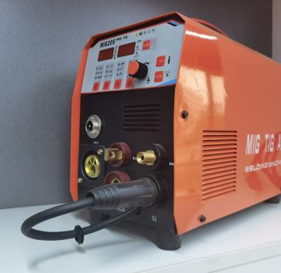 China Hotels MIG Welding Machine -205 Three-in-One The MIG CAT Muttahida Majlis-e-Amal IGBT Module for sale