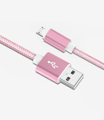 China Mobile Phone For Usb Cable Charger 3ft 6ft 10ft 2.1a Nylon Braided For Cable Usb Data Charger Charging Cable for sale