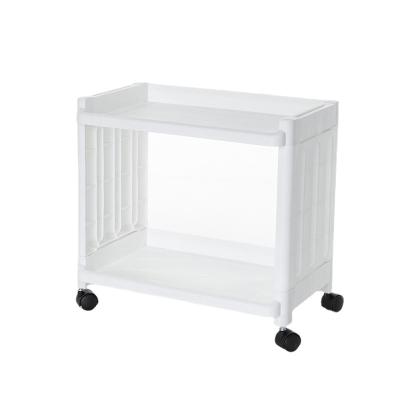 China CLASSIC Multi-Layer Plastic Floor-to-Ceiling Rack Storage Bathroom Sink Toilet Floor Shelf for sale