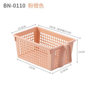 China Rectangular Storage Baskets Storage Baskets Occasional Plastic Desktop Snacks Storage Boxes for sale