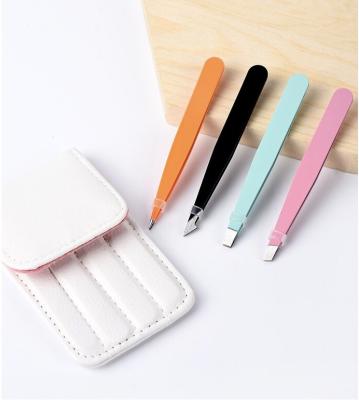 China Fashional Personal Eyebrow Care Tweezers Kit For Eyebrow High Quality With Case for sale