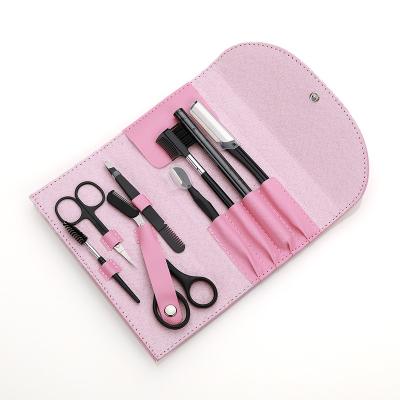 China Waterproof 8 Pcs Eyebrow Eyelash Shaping Kit Beauty Set for sale