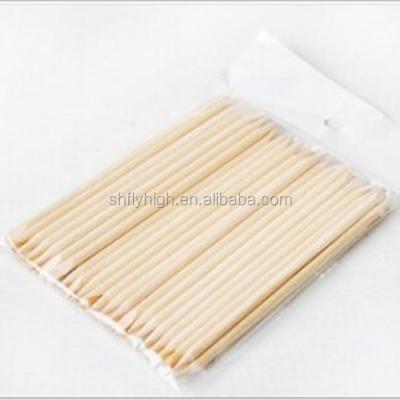 China Remove Dead Hard Nail Art Wood Orange Skin Callus Stick Nail Stick Cuticle Pusher for sale