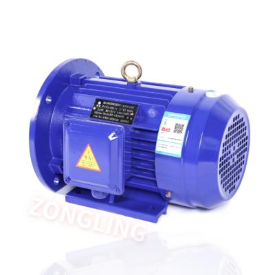 China Totally Enclosed Customization 11kw 18.5kw 22kw 132kw 160kw Y Series 2/4 Pole 90kw 200w 120v AC Induction Motor for sale