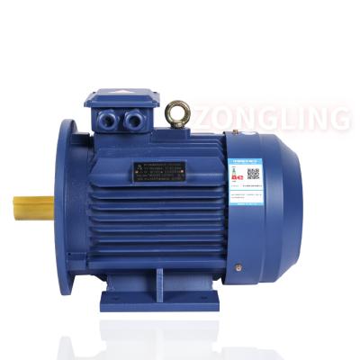 China Totally Enclosed Ye3 Series 8/10 Pole Alloy+Steel 0.75kw 400v Aluminum Three Phase Asynchronous AC Induction Motor Price 5.5kw 1hp for sale